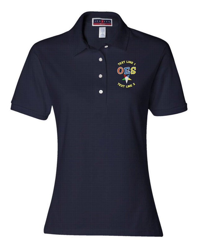 OES Eastern Star Ladies Polo (image for) OES Eastern Star Ladies Polo